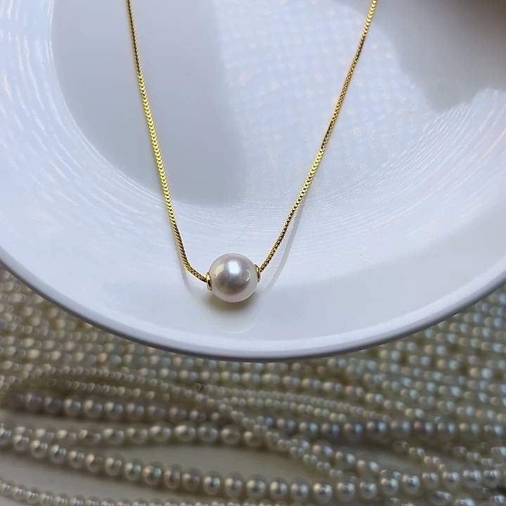 未镶嵌淡水珍珠颈饰