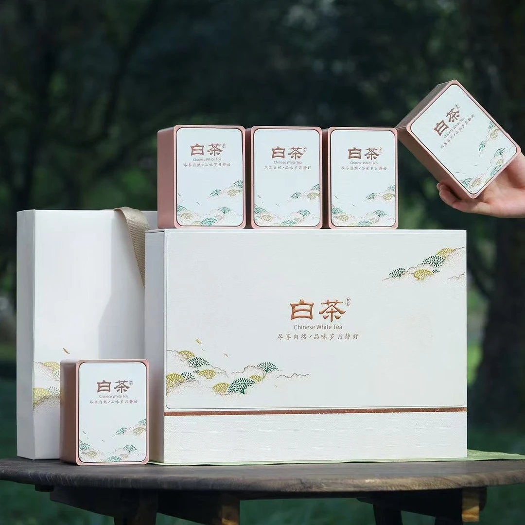 云雾白  白毫银针茶叶礼盒装 高山茶 送礼长辈x35