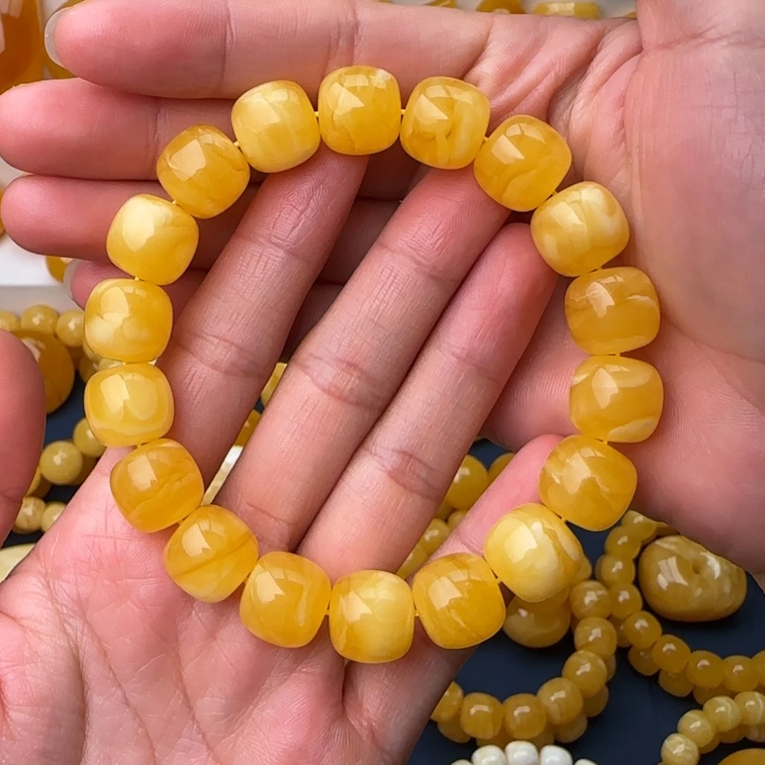 琥珀未镶嵌颈饰同料老型13