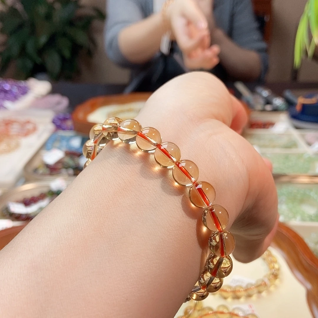 生***乐未镶嵌水晶手链水晶手串9