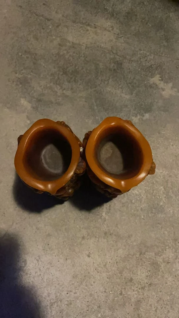 角杯一对精品摆件链接