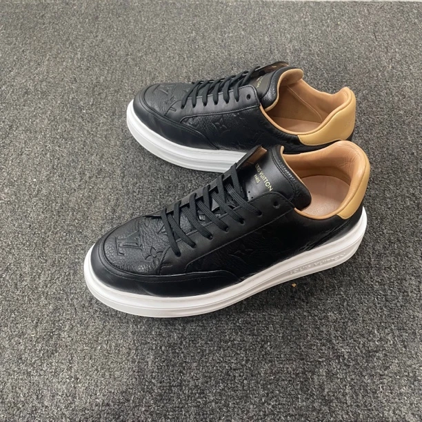 99新 LouisVuitton/路易威登 Beverly黑色板鞋39.5码99新公价9800