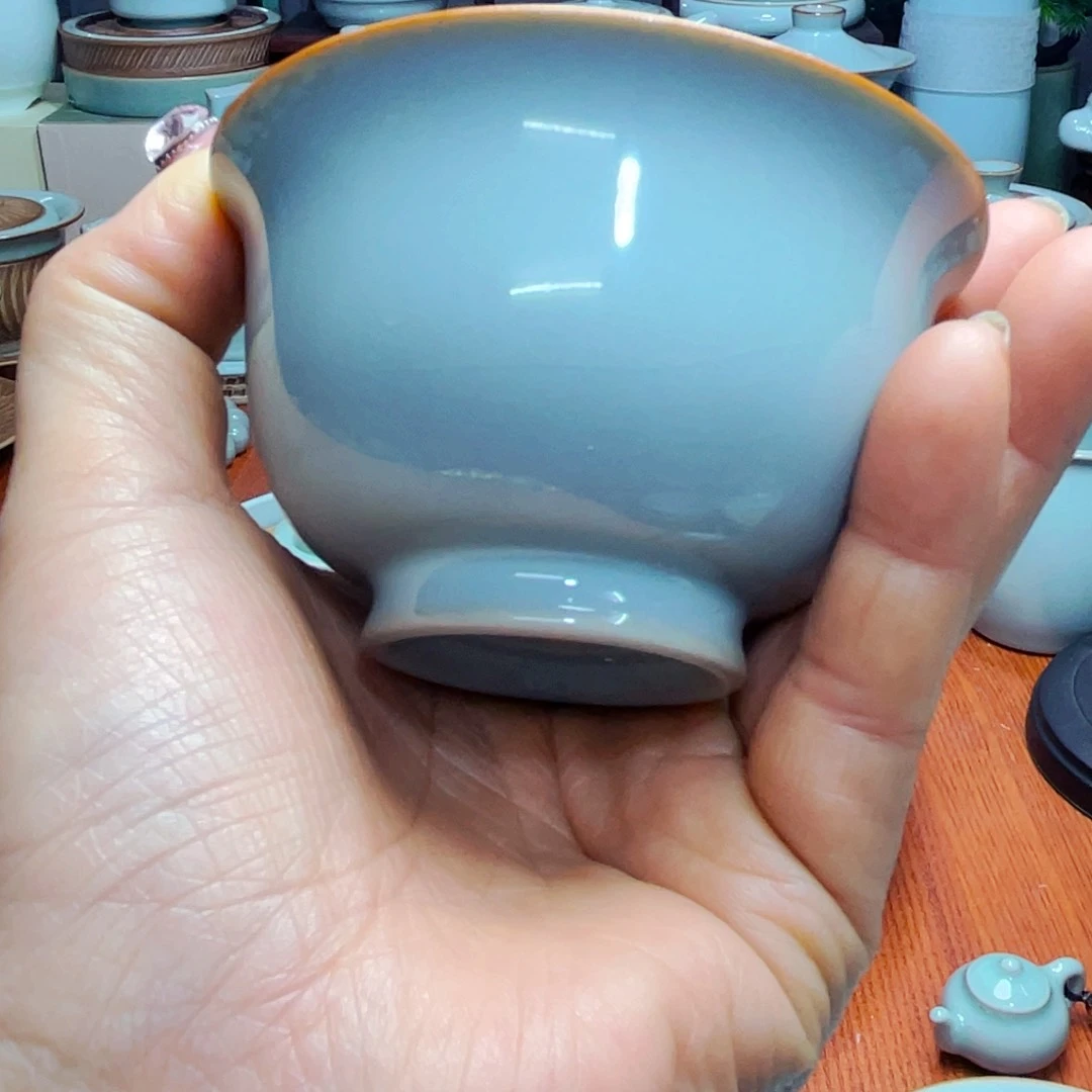 【闪购商品】汝州单壶单杯天青