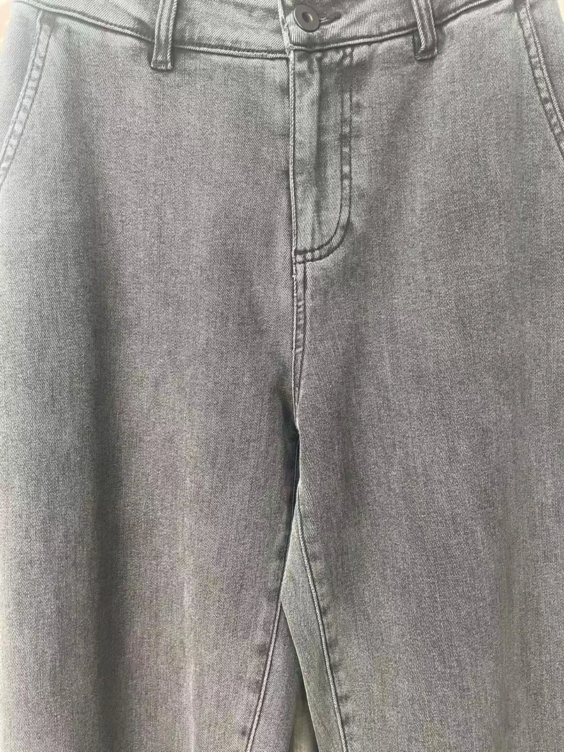 【富贵】  女士时尚休闲宽松百搭牛仔裤ZK326