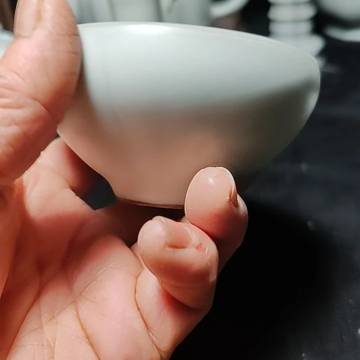 官瓷天青釉主人杯