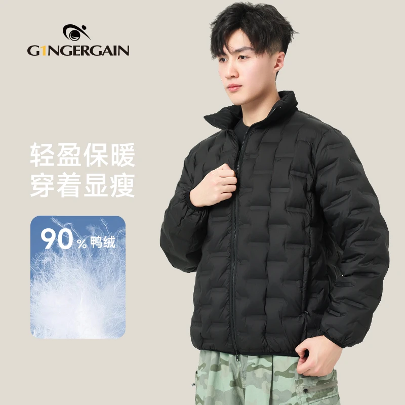 【G1NGERGAIN羽绒服】保暖户外登山休闲外套内胆男女轻薄内搭外穿