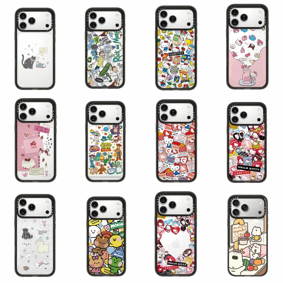 CASET新款iPhone17Promax亚克力透明款合集16Pro防摔15/14手机壳