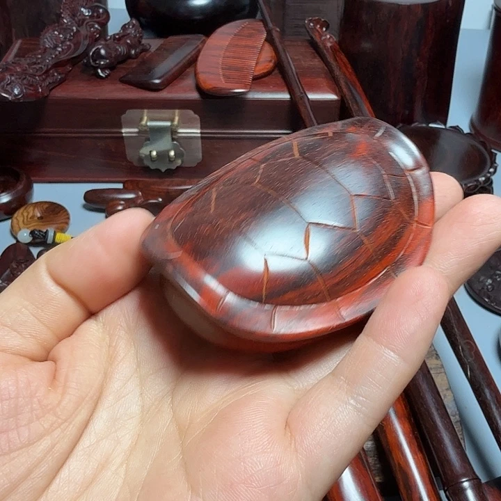 文***子印度小叶紫檀富甲