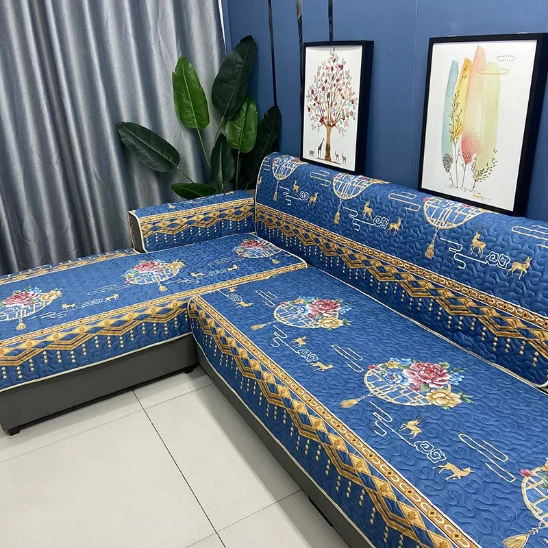 【全套清仓一套五片】沙发垫棉麻防滑沙发垫四季通用沙发罩全包