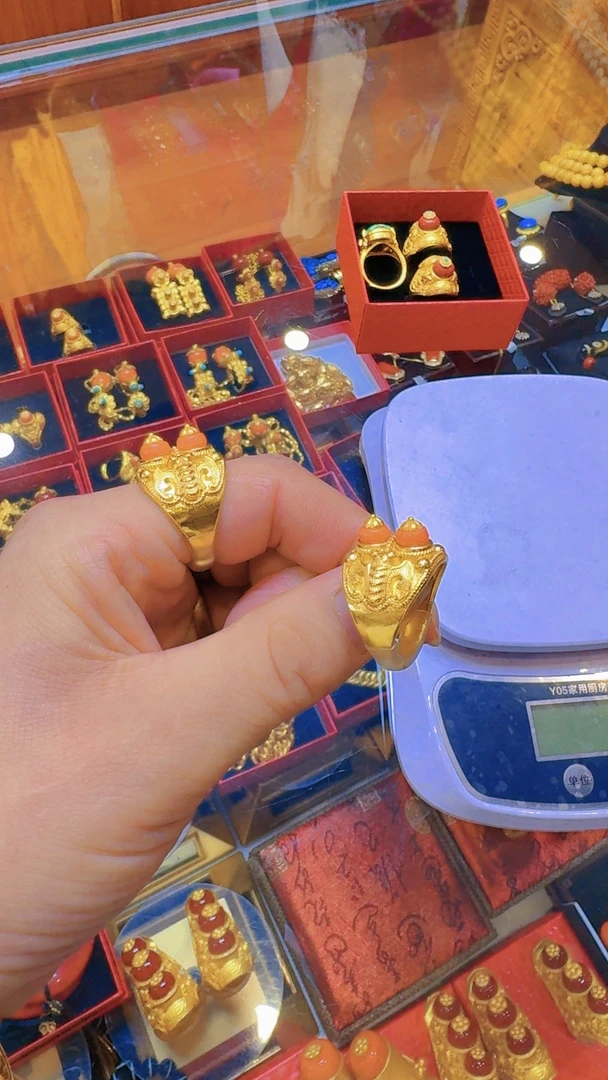 铜合金戒指 铜合金尼泊尔民族戒指不掉色