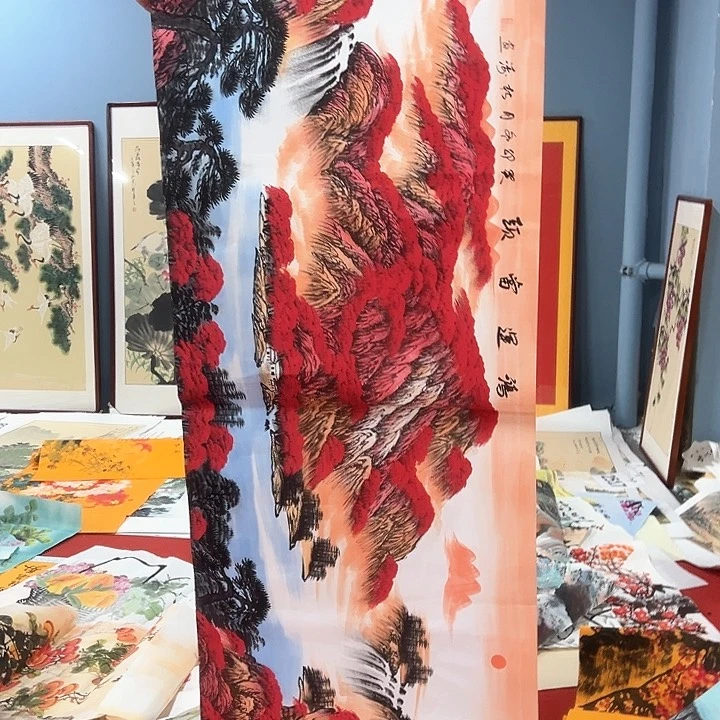 国画纯手绘作品欣赏作品