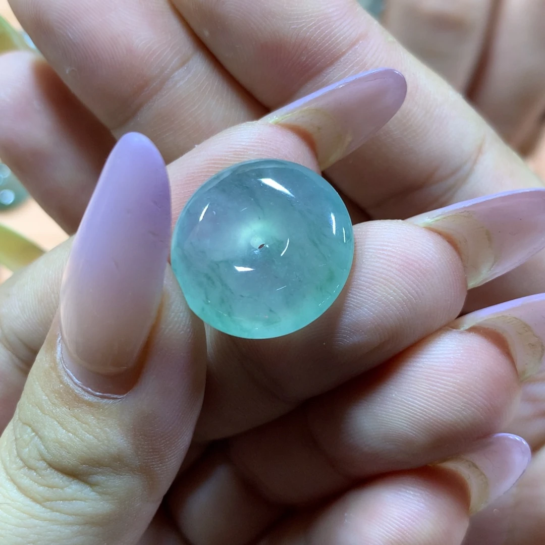 定制翡翠未镶嵌平安扣