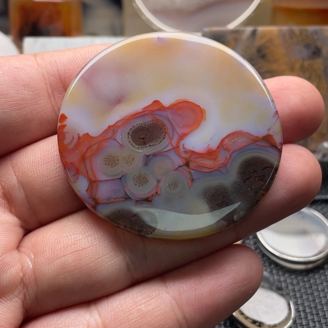 玛瑙/玉髓未镶嵌颈饰