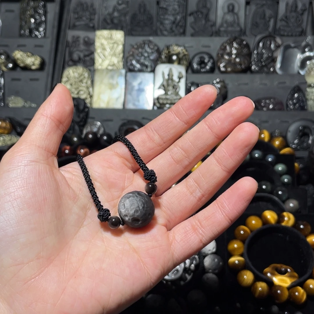 ****黑曜岩未镶嵌珠宝奇石