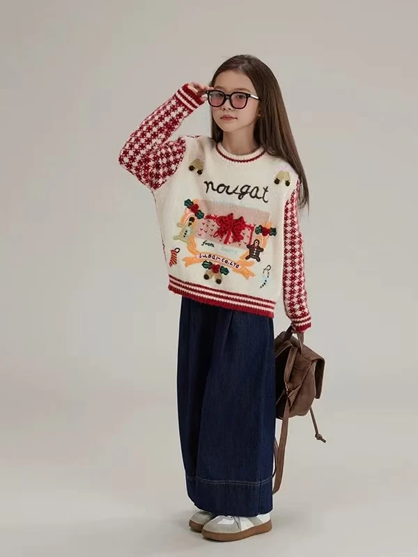 【SUger Yuu】自制品牌高货女童毛衣【】