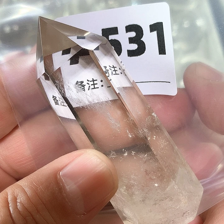 天然水晶柱子A531未镶嵌水晶S****?