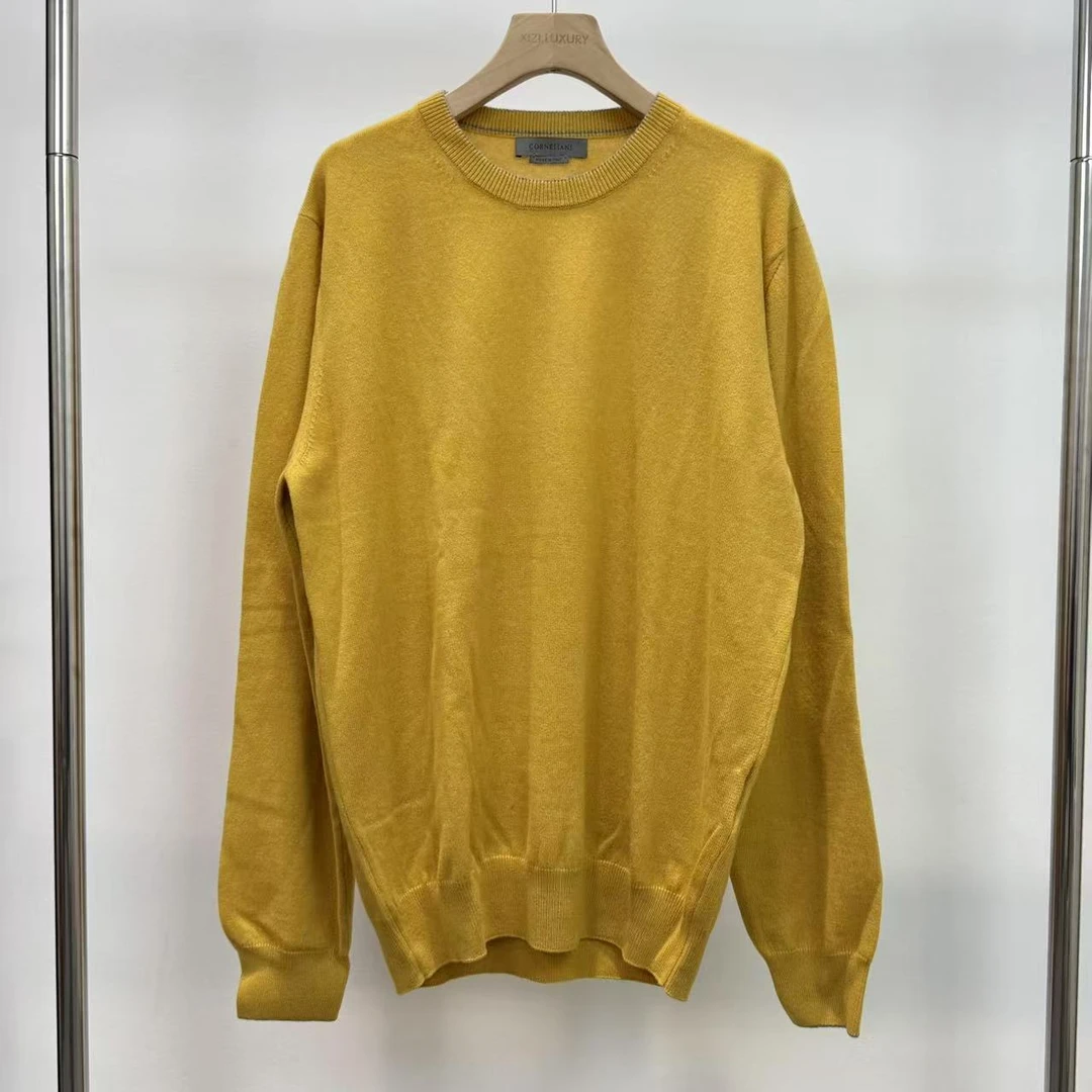 全新未使用  克莱利亚尼Corneliani山羊绒针织衫