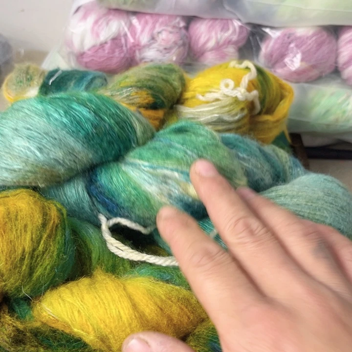 羊毛手染福利马海毛40