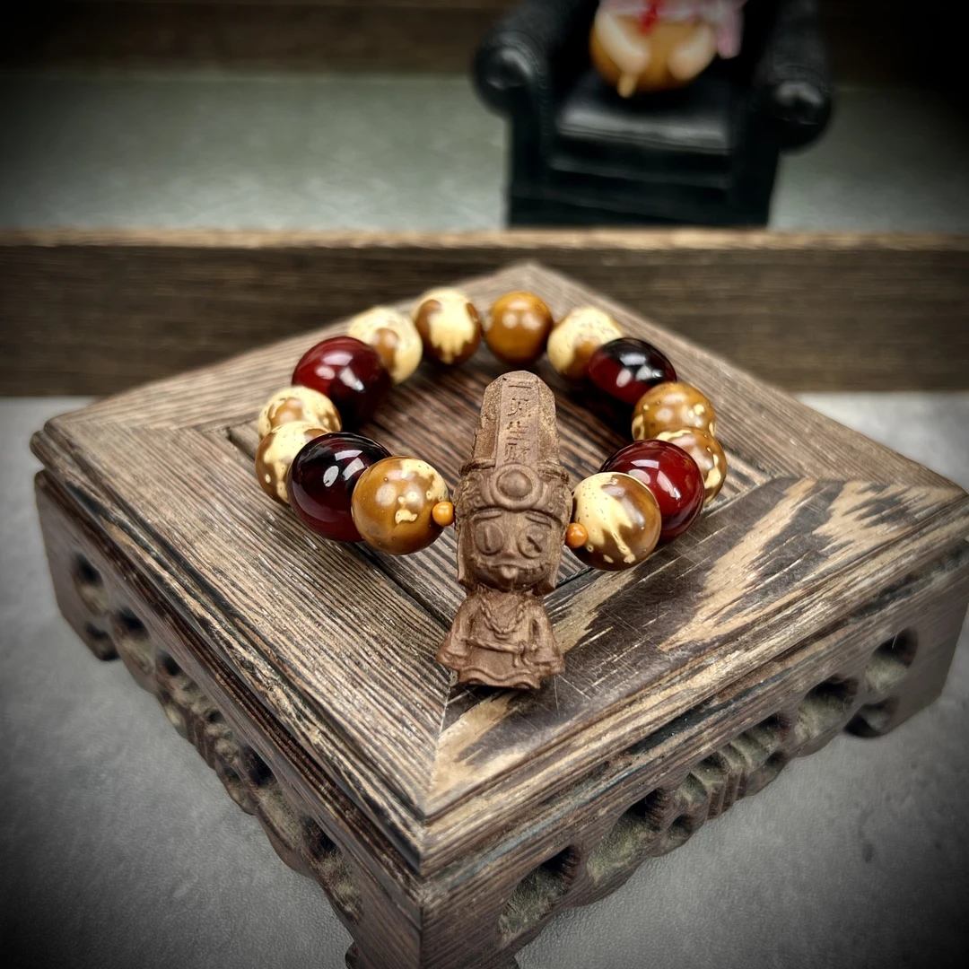 非金属木质手链 个性手工设计款手串