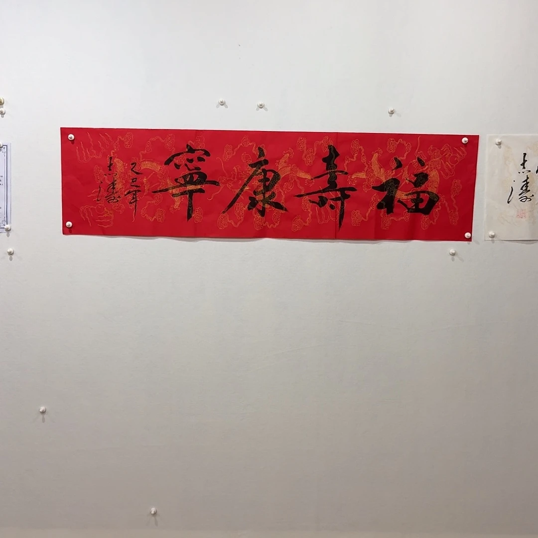 国画宋志涛，带合影视频