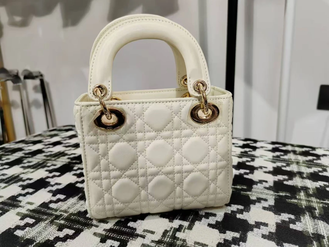 戴戴 时尚百搭女士黑色单肩包荔枝纹