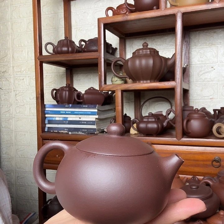 紫砂茶壶西施300cc半手工