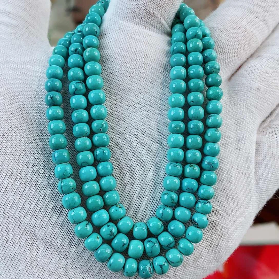 未镶嵌绿松石珠宝奇石