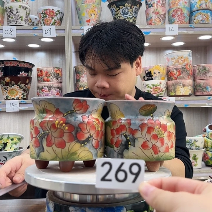 紫砂花盆瑕疵瑕疵269