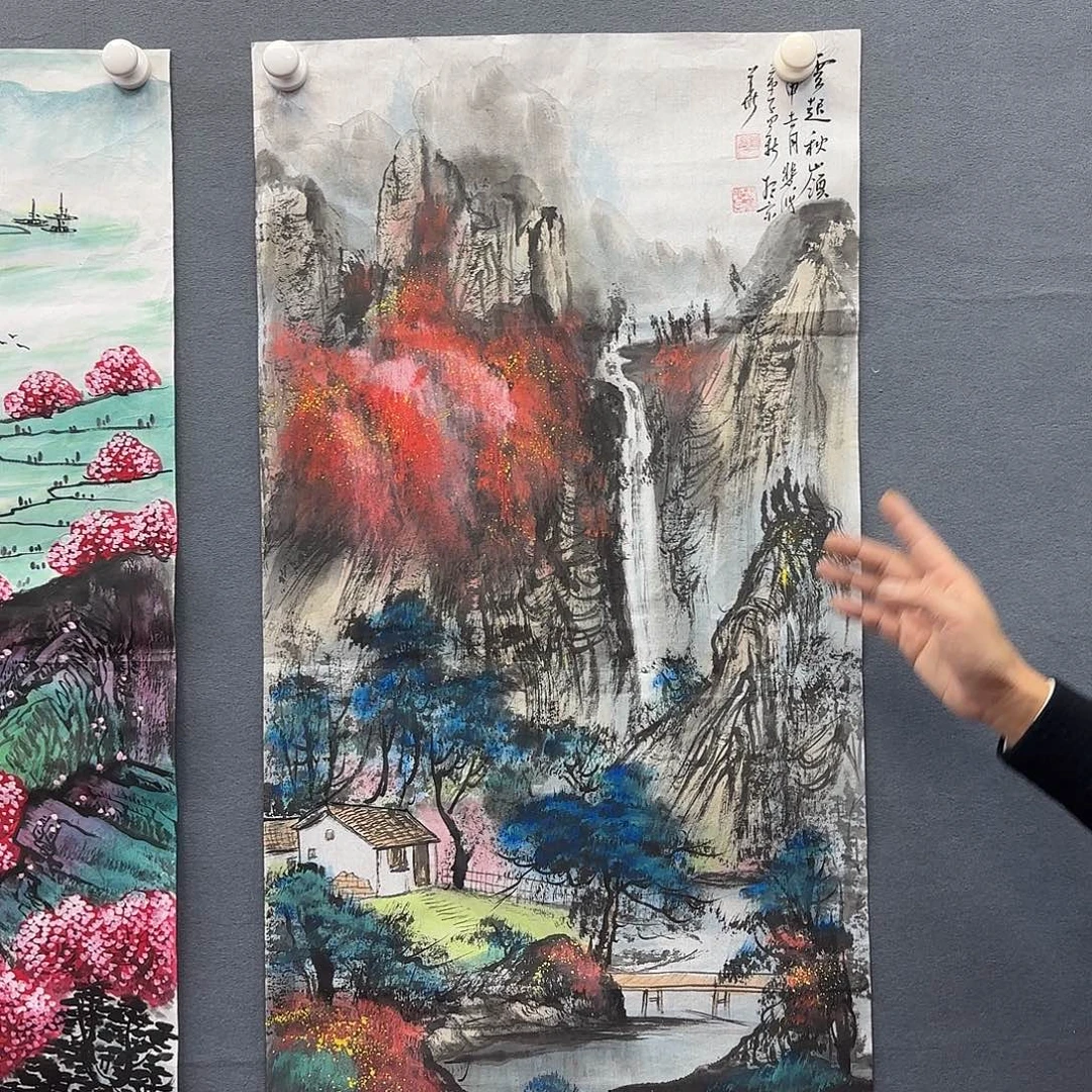 书法书法作品多次参加