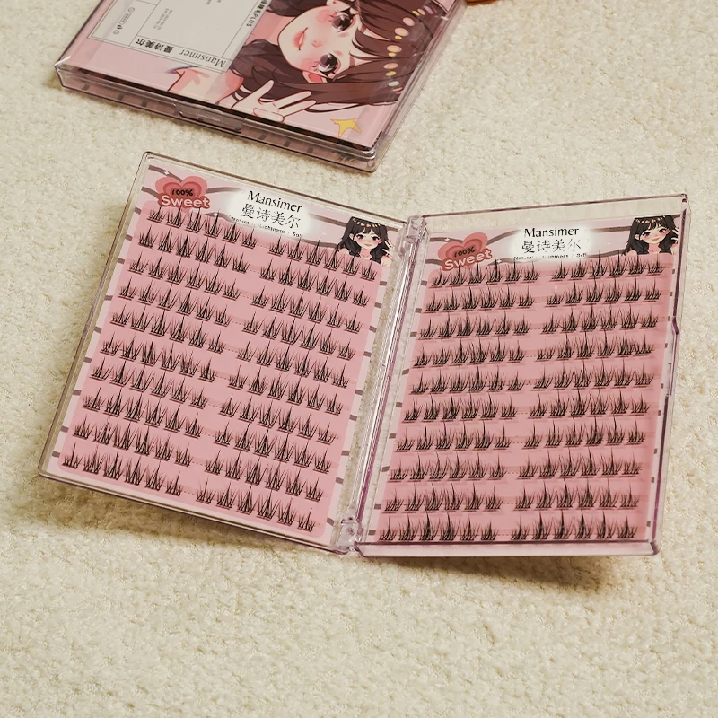 【20排免胶睫毛书】纯欲太阳花240簇大容量自然仿真自粘素颜假睫毛