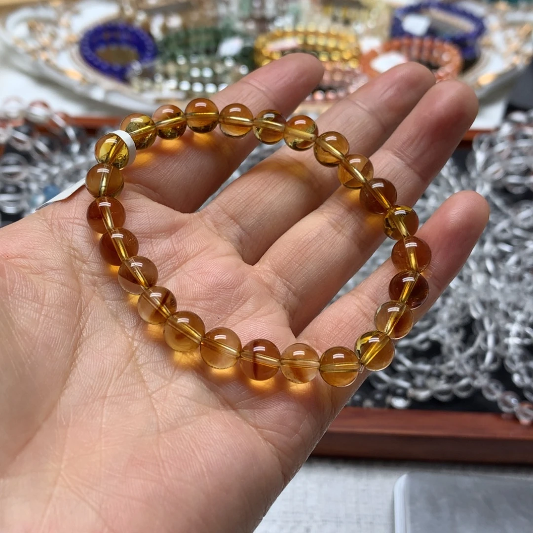 手链未镶嵌水晶手链7.8