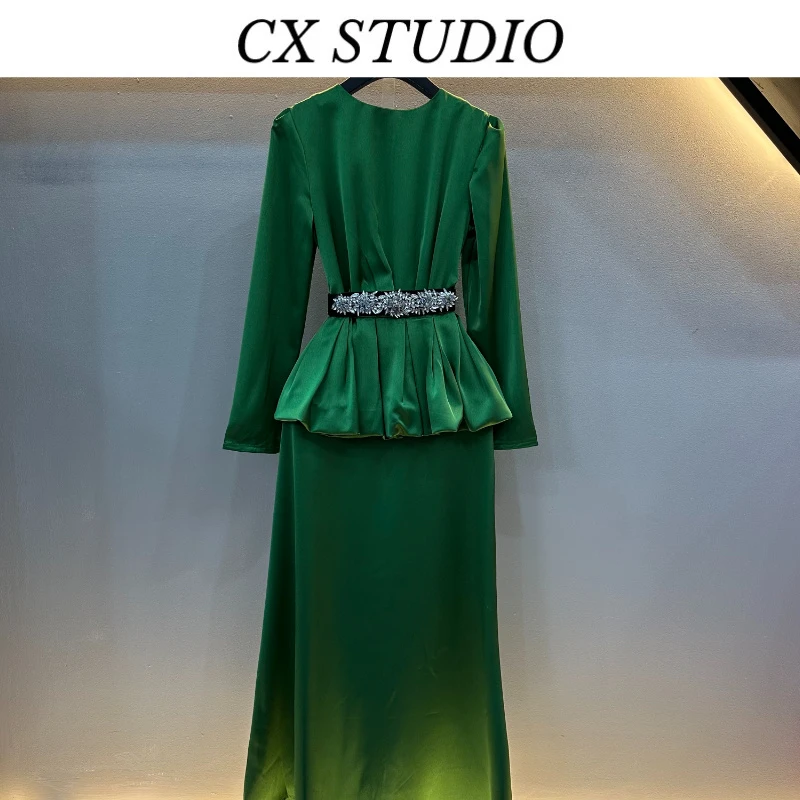 编码71 经典收腰轻奢时尚春季连衣裙（定制女装）GL8951