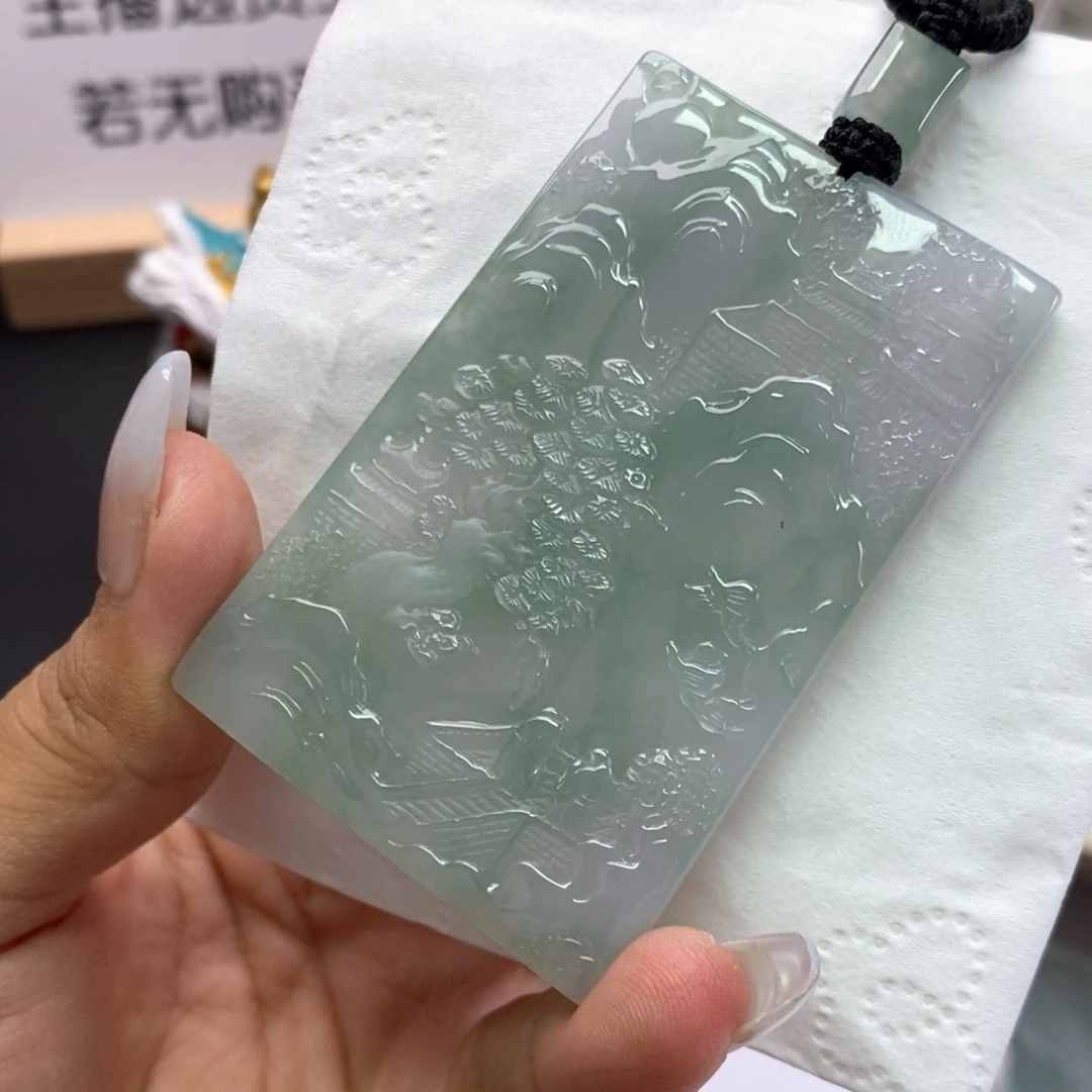 颈饰未镶嵌翡翠翡翠