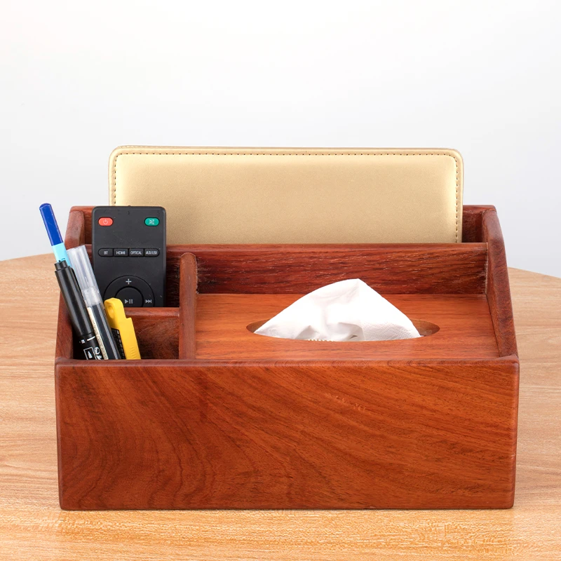 缅花多功能纸巾盒家用创意客厅抽纸盒27*16*10CM