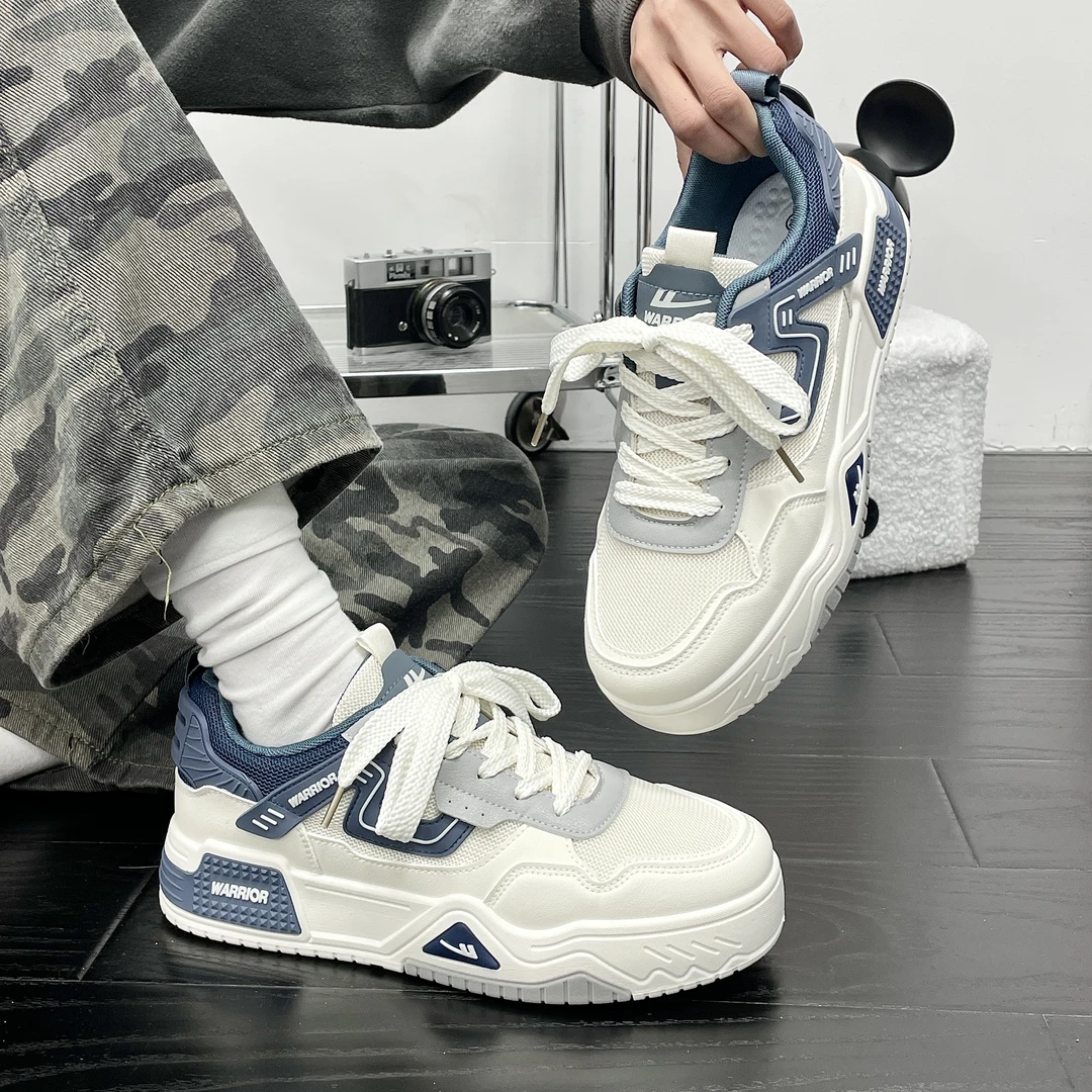 回力男鞋板鞋2025春季新款运动休闲小白鞋厚底百搭潮流面包鞋男鞋