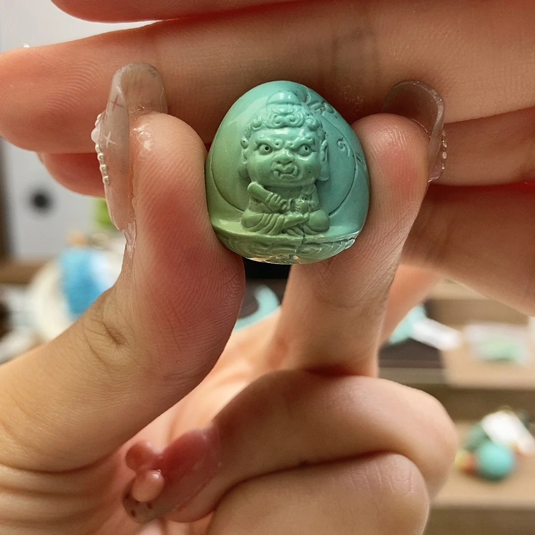 绿松石合金颈饰绿松石