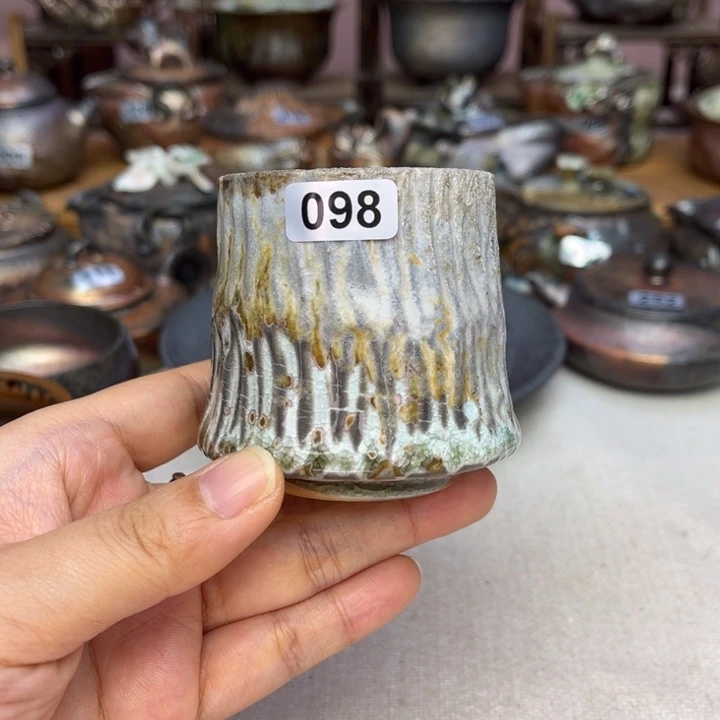 壶裸柴烧陶瓷茶具