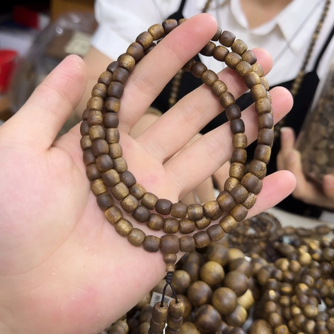 手串沉香木张勺子鼓珠多圈 0.7-17 克多样性发一
