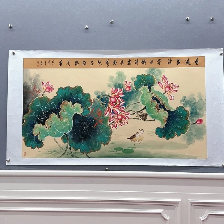 国画书法作品多次参加