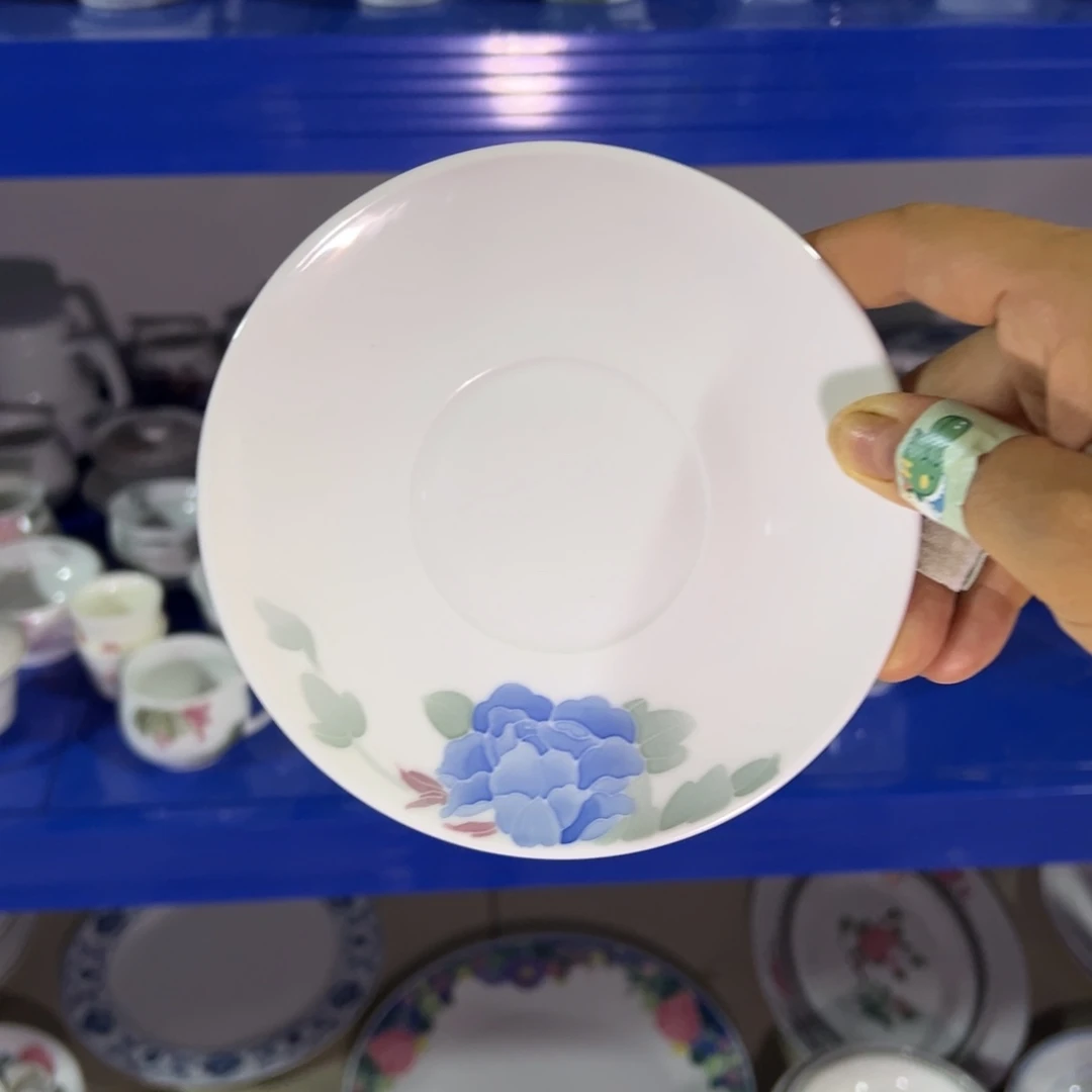 醴陵高温瓷手绘14厘米