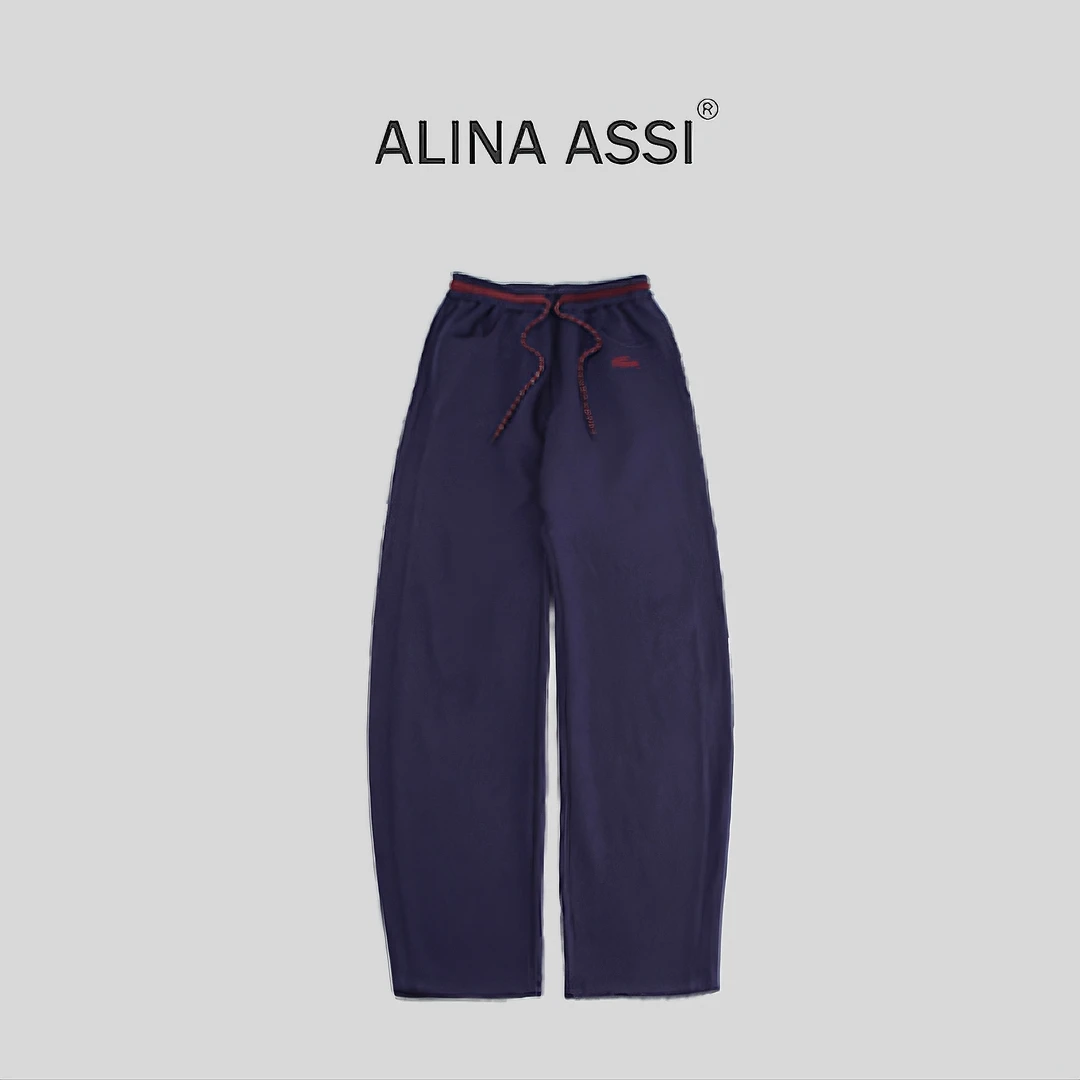 【小鳄鱼裤】糯米姐2025新款百搭简约显瘦弯刀裤X014