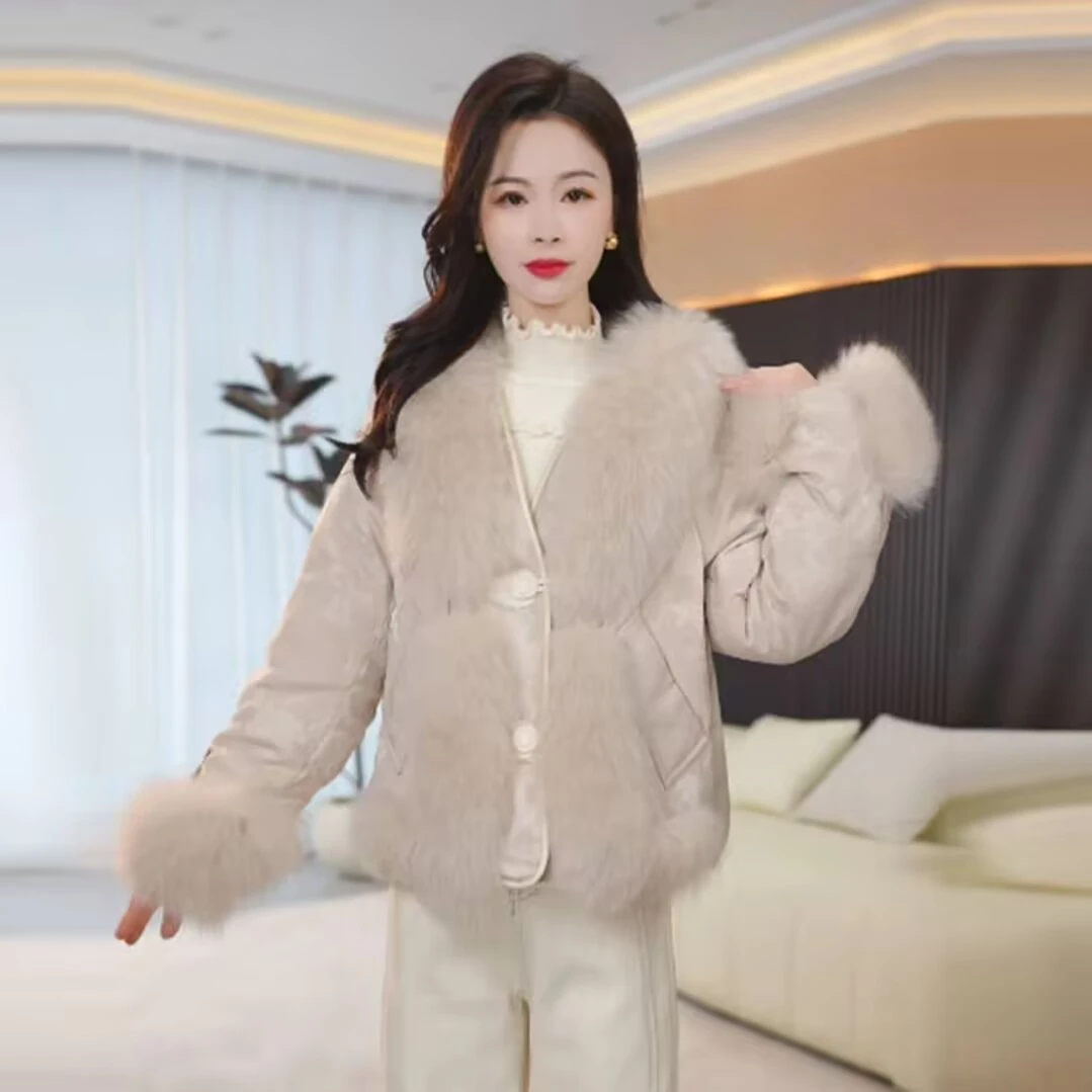 冬季白鸭绒羽绒服百搭新款时尚莫瑞系穿搭休闲保暖女装