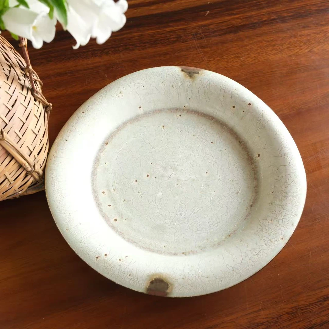 小喜宅 落苏大赏盘（尺寸约28cm）