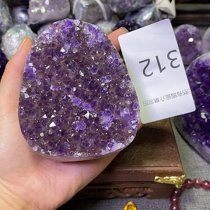 未镶嵌珠宝半成品紫晶