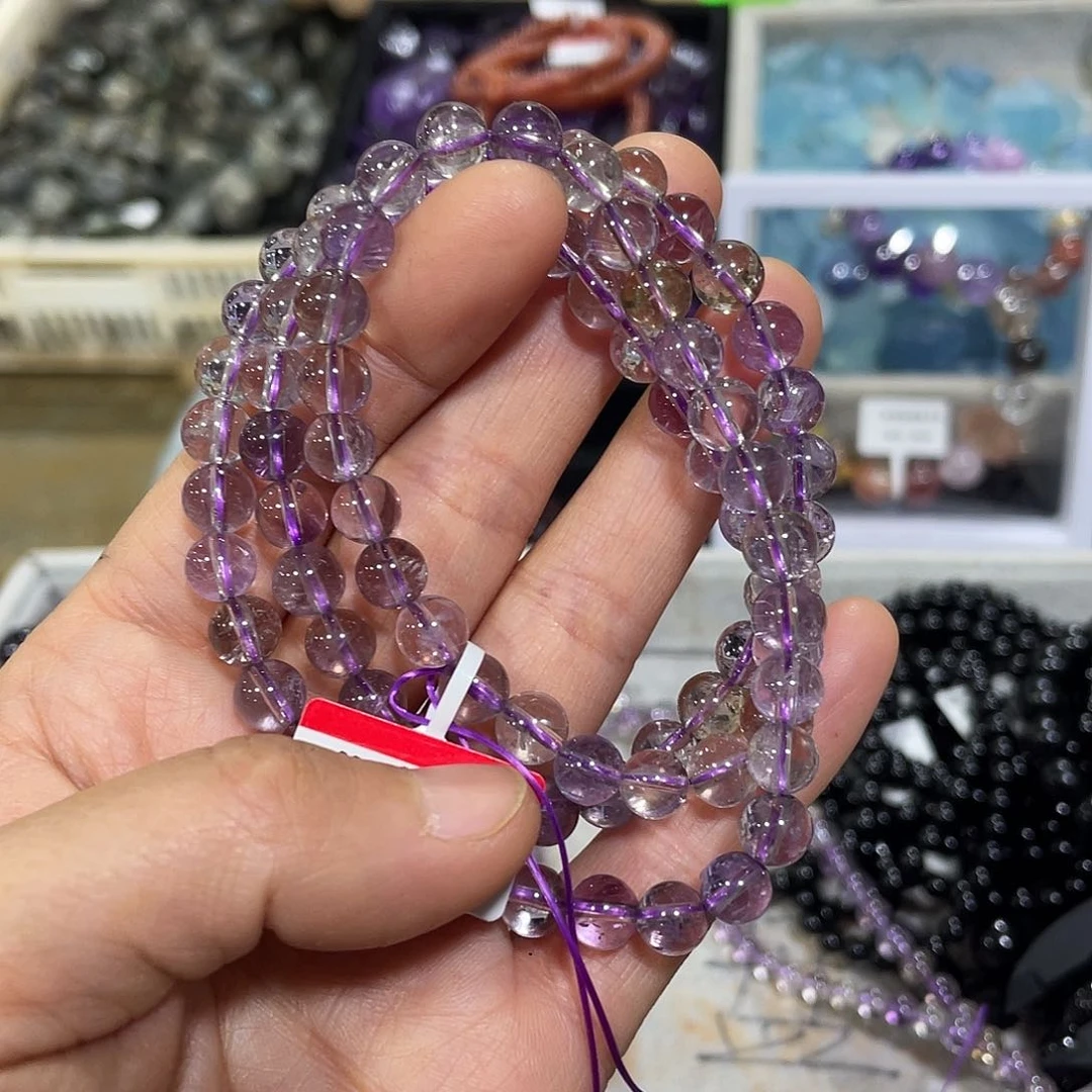 水晶手串未镶嵌z h 166