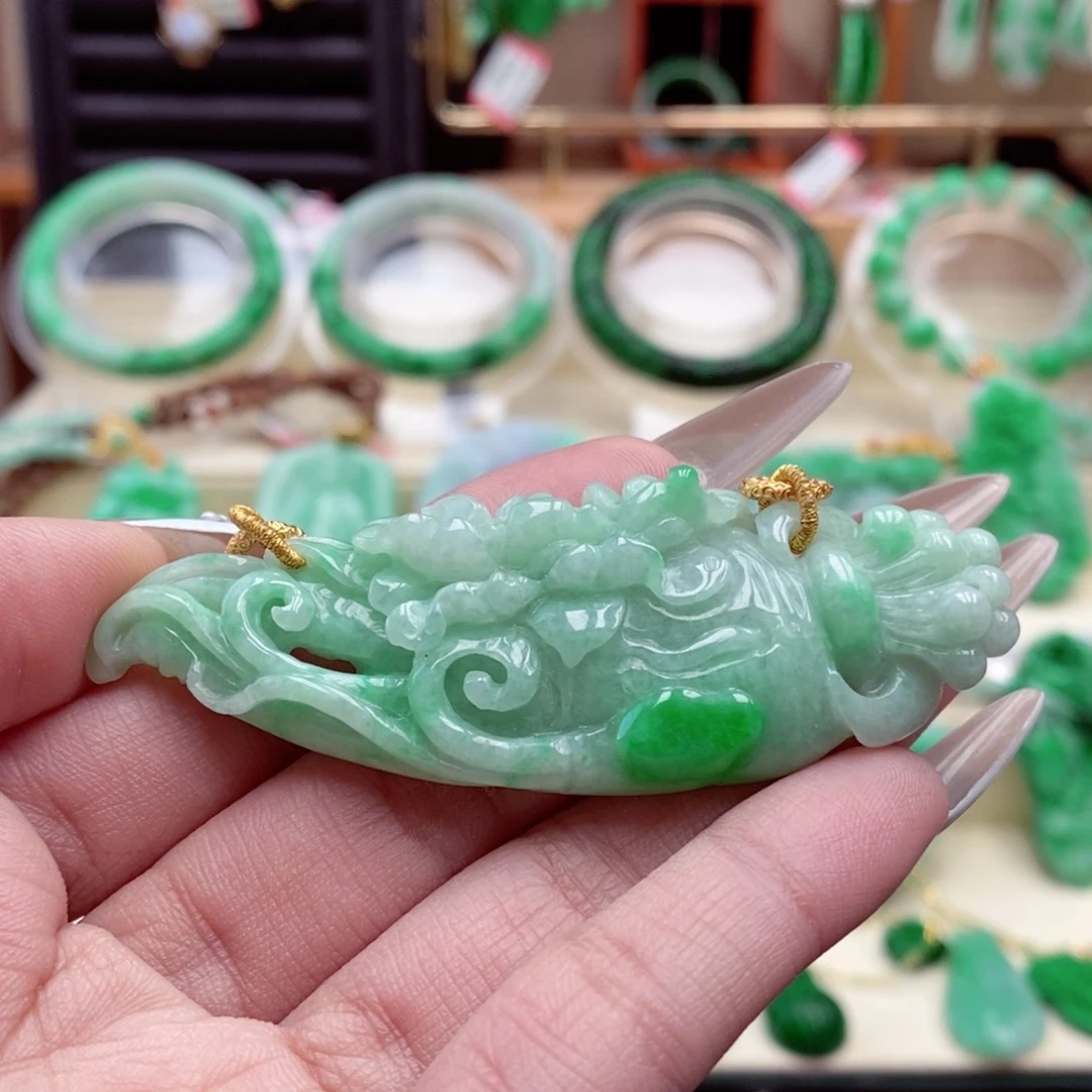 颈饰未镶嵌翡翠翡翠吊坠