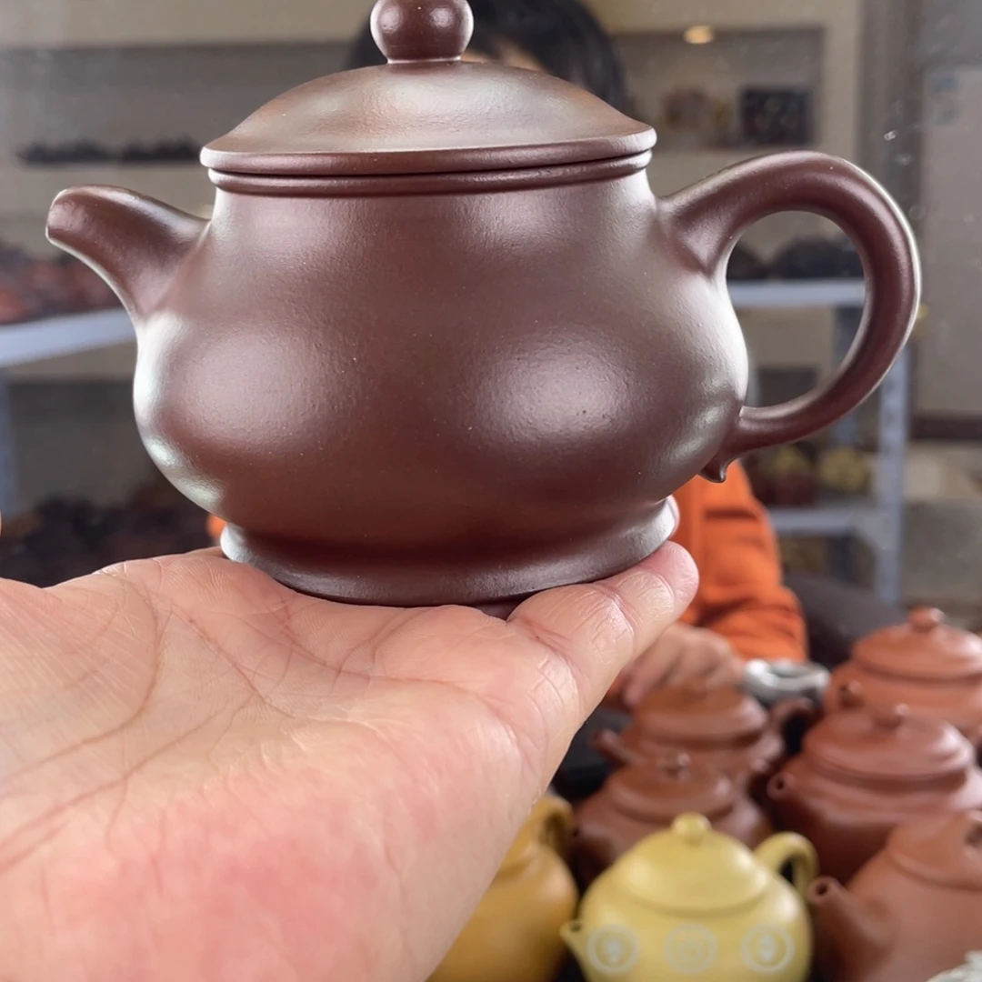紫砂茶壶四号井底槽清潘壶260cc