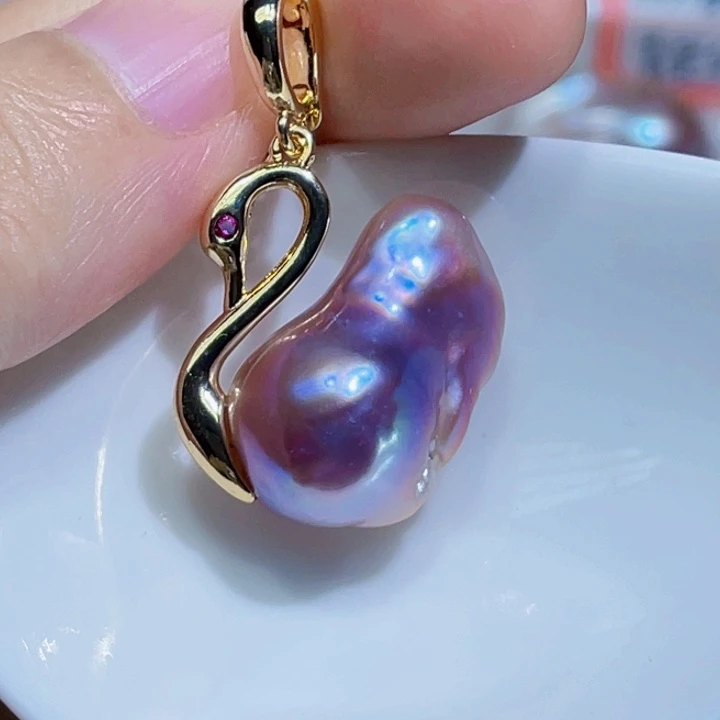 淡水珍珠未镶嵌颈饰