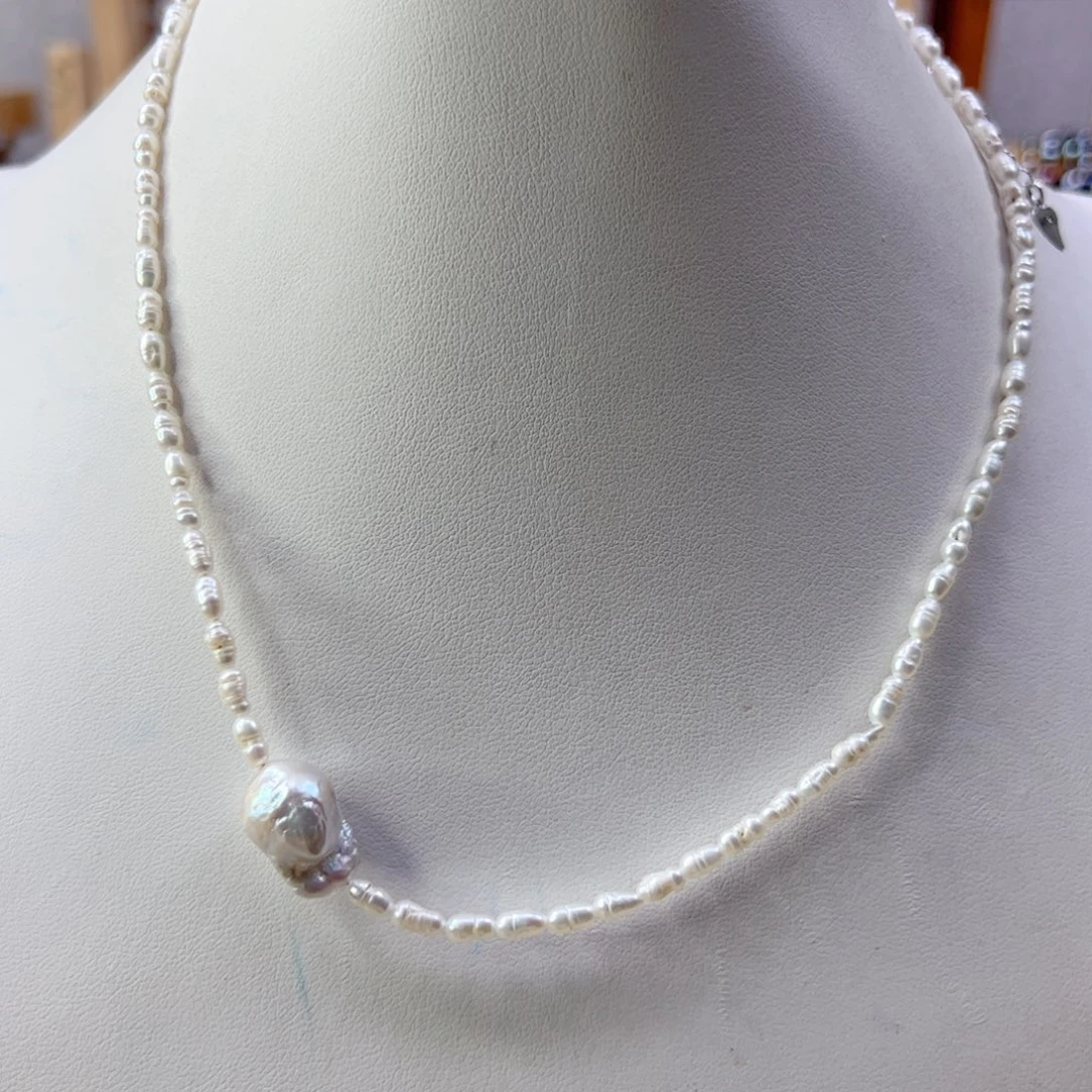 合金淡水珍珠手绳789