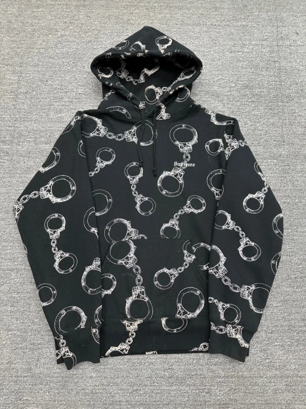 99新 Supreme m码 supreme 满印卫衣 99新